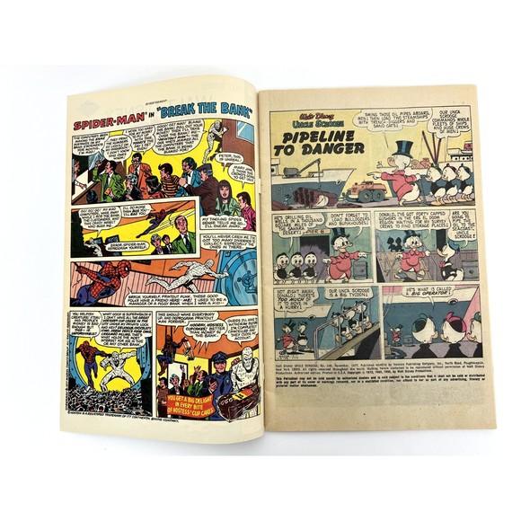 Vintage 1977 No. 146 Uncle Scrooge Walt Disney 90038-711 Gold Key Comics - Picture 3 of 4
